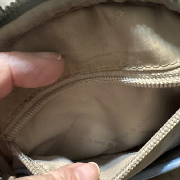 Michael Kors Erin Small Convertible Backpack Sky Blue Studded Leather - Picture 4 of 16